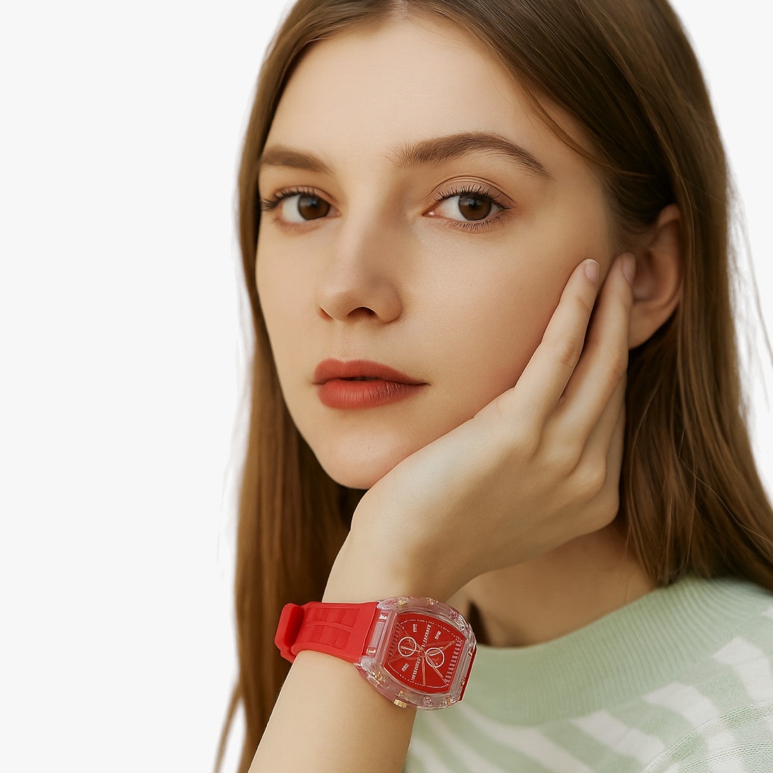Kate | Casual analog ur med silikon - - Kate | Casual analog ur med silikon - €25 - {{ product_tags }