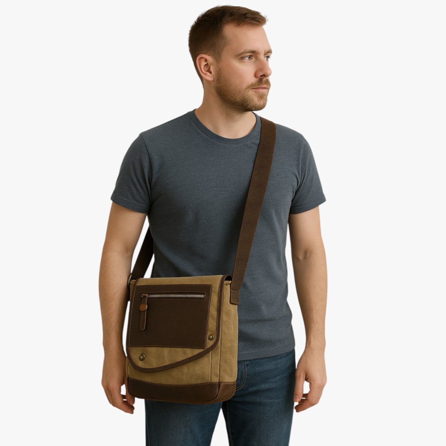 Alex | Vintage anti-tyveri og vandafvisende skuldertaske - - bags - {{ product_tags }