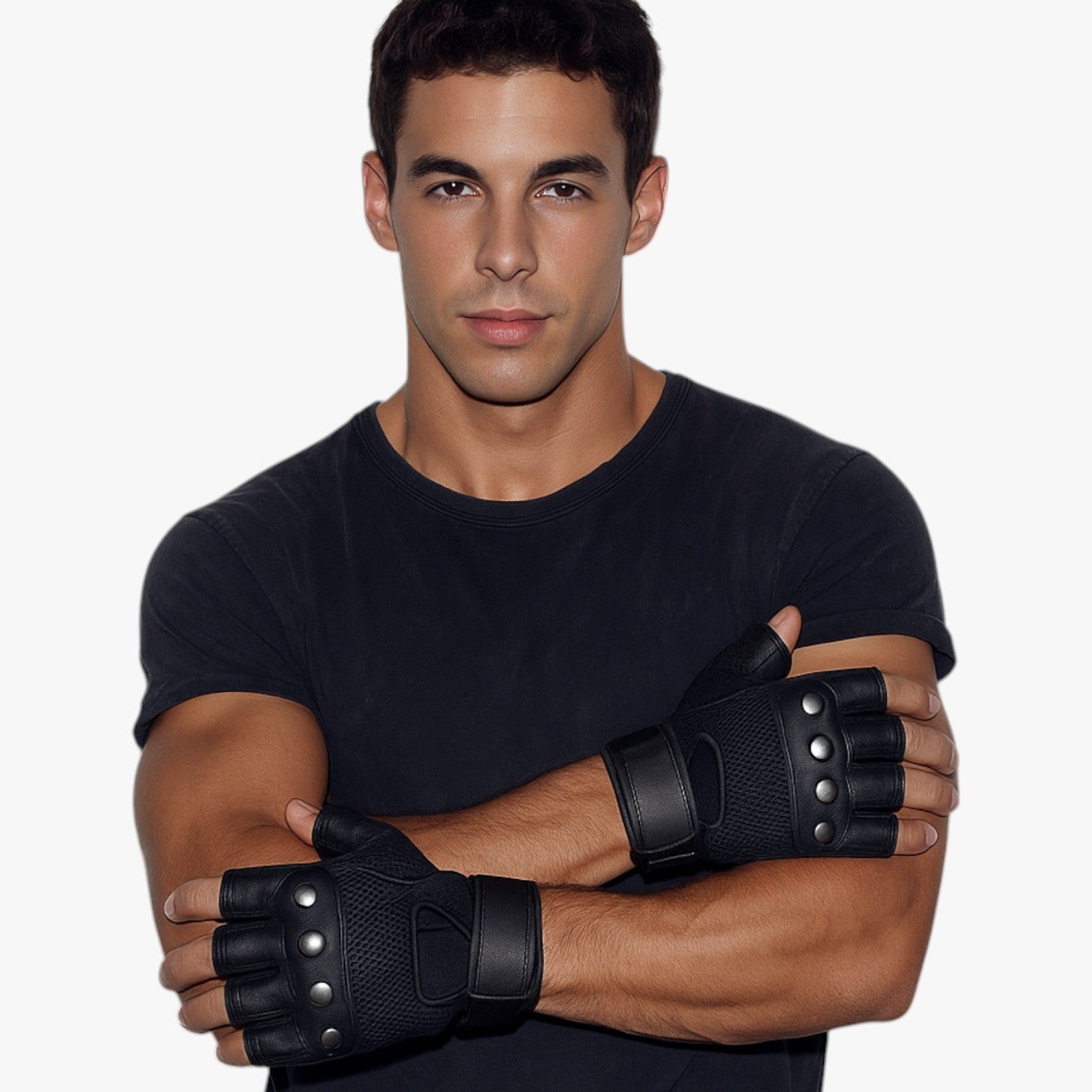 Rory | Sommercykelhansker med nitter - - Rory | Sommercykelhansker med nitter - €25 - {{ product_tags }