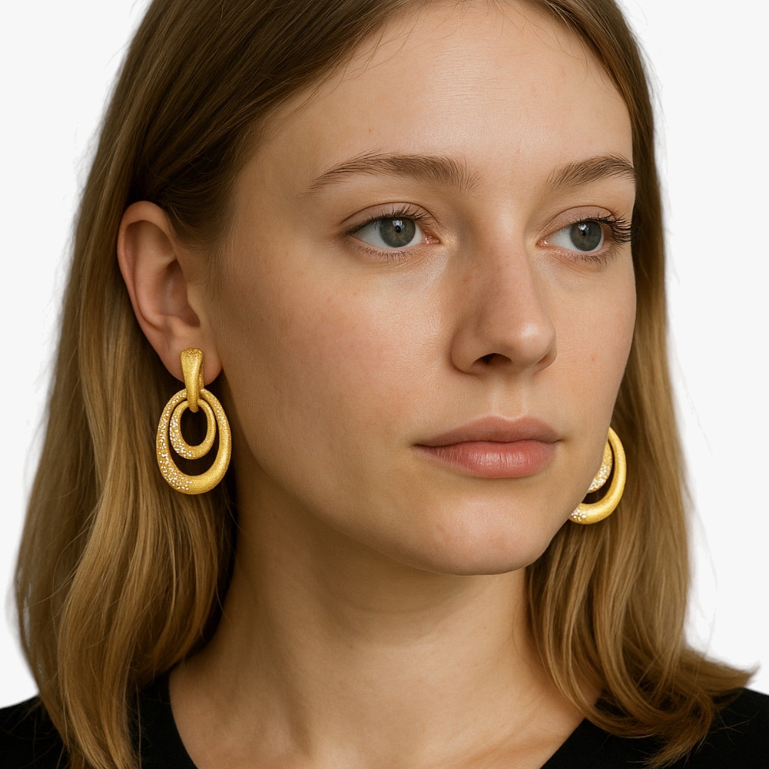 Leah | Øreringe 2025 Enkelhed med Luksus Made in Italy - - women's fashion - {{ product_tags }