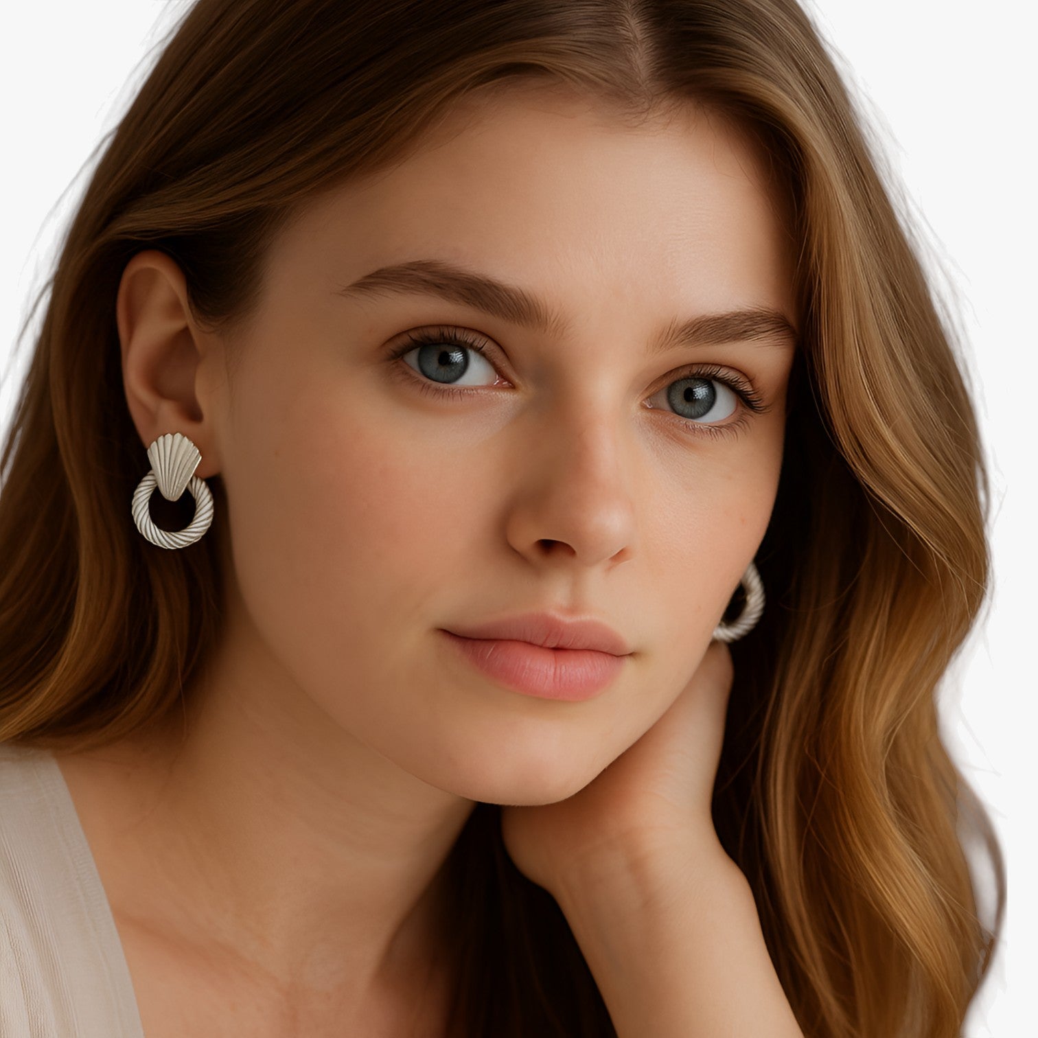Irene | Eleganza uden piercing – Clip-øreringe med hængende vedhæng - - women's fashion - {{ product_tags }