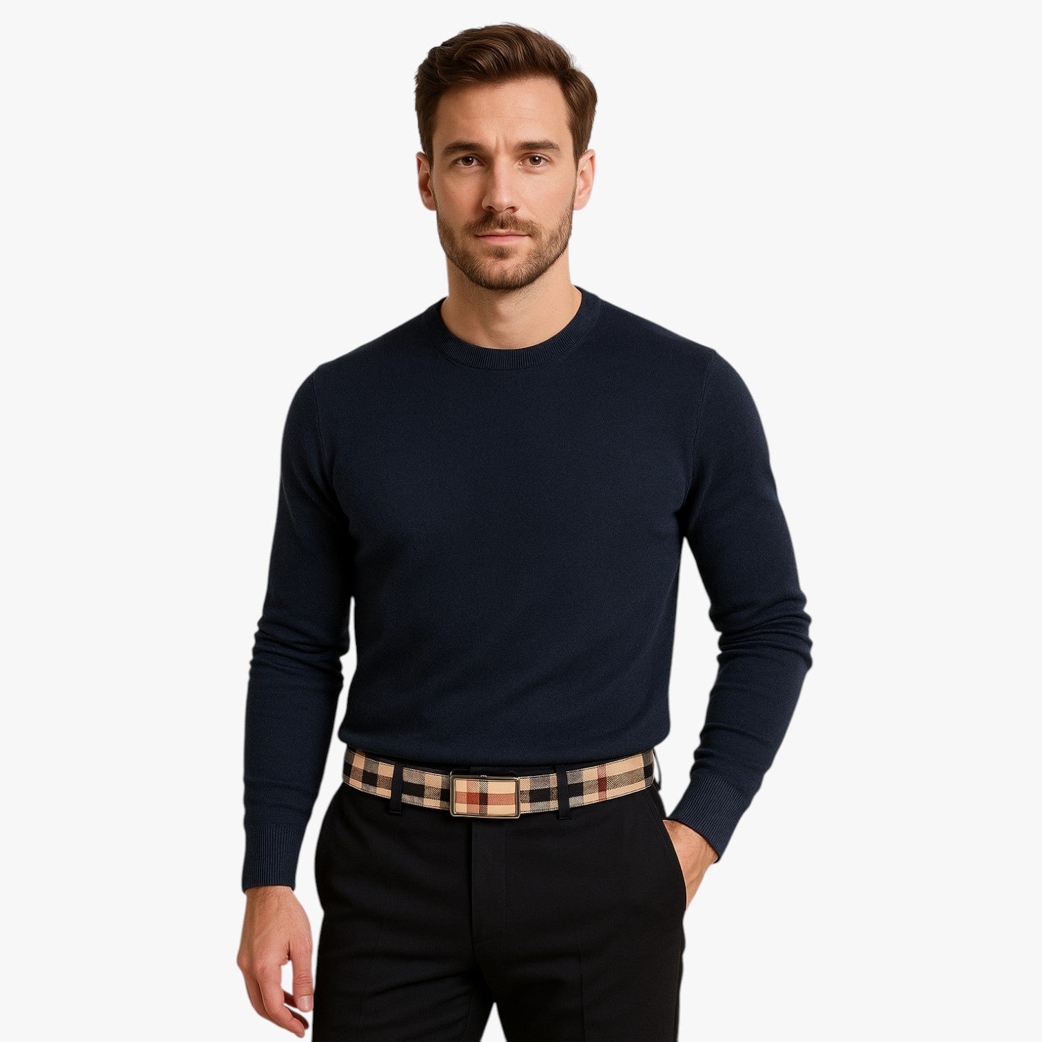 Carter | Bred læderliv til mænd med elegant spændel - - men's fashion - {{ product_tags }