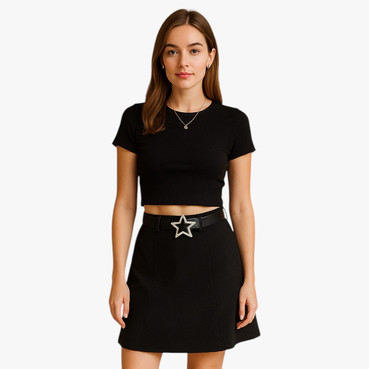 Evie | Y2K-bælte med strass til jeans - - women's fashion - {{ product_tags }