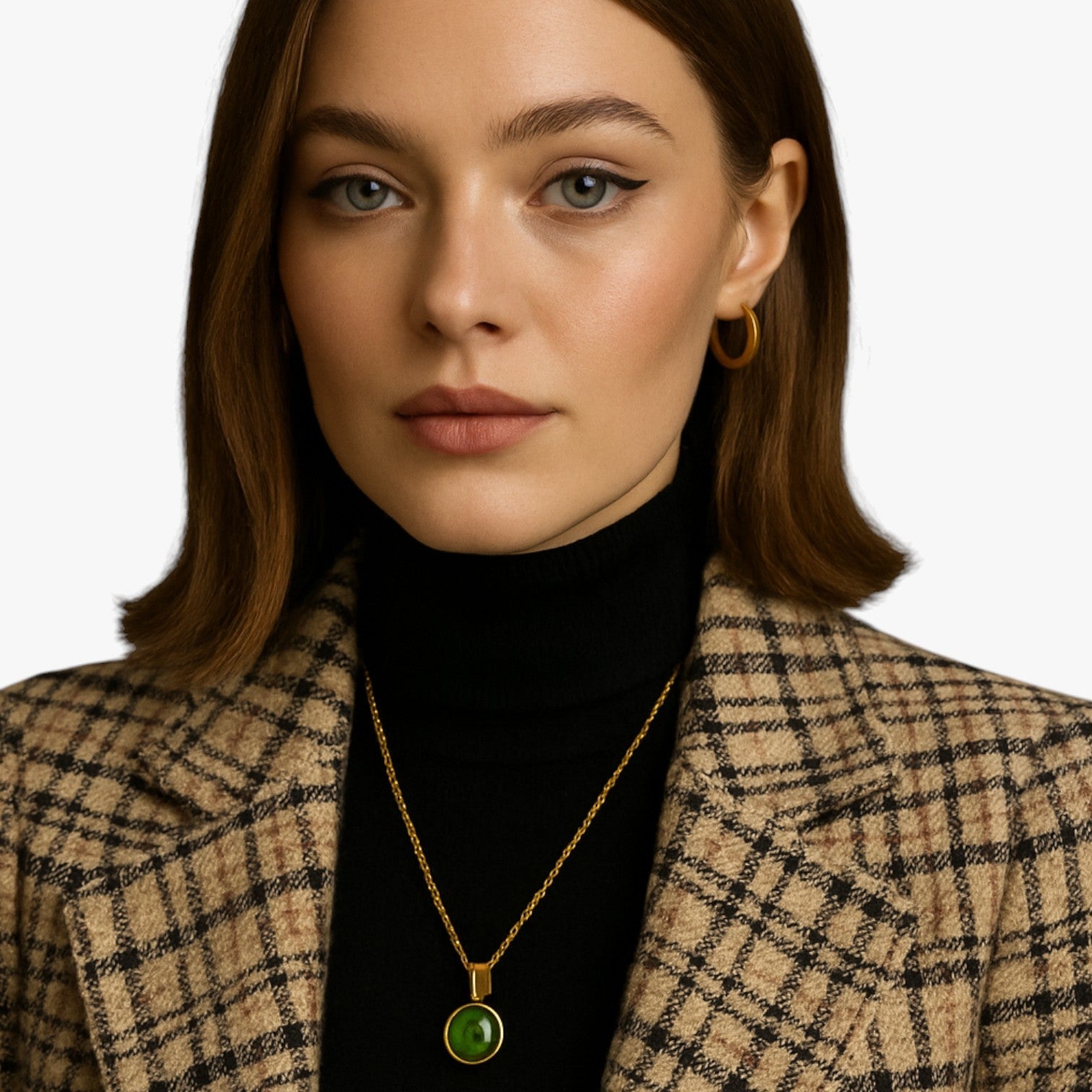 Eve | Vintage halskæde med tigerøje sten - - women's fashion - {{ product_tags }