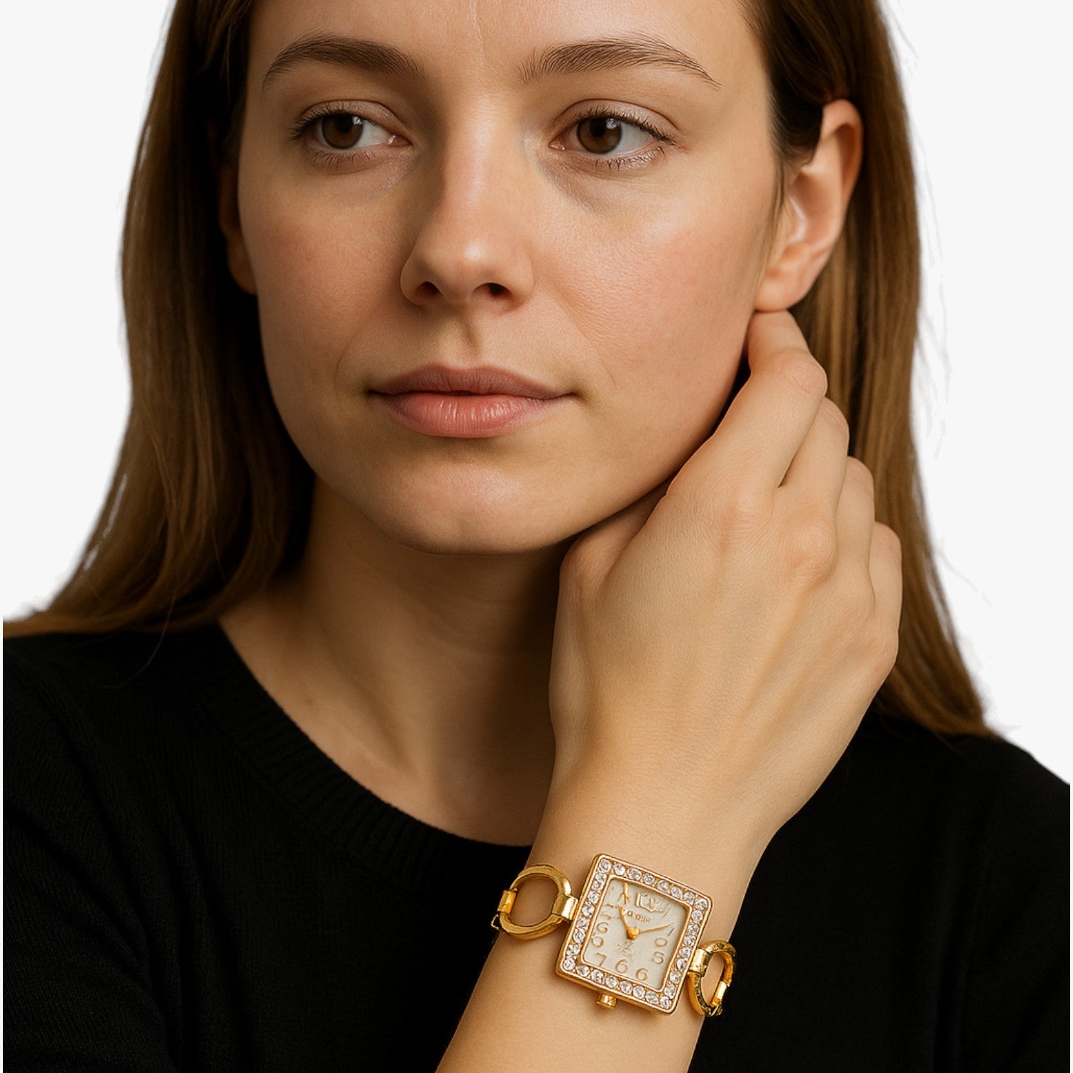 Freya | Kvarts armbåndsur med moderigtigt damearmbånd - - watches - {{ product_tags }