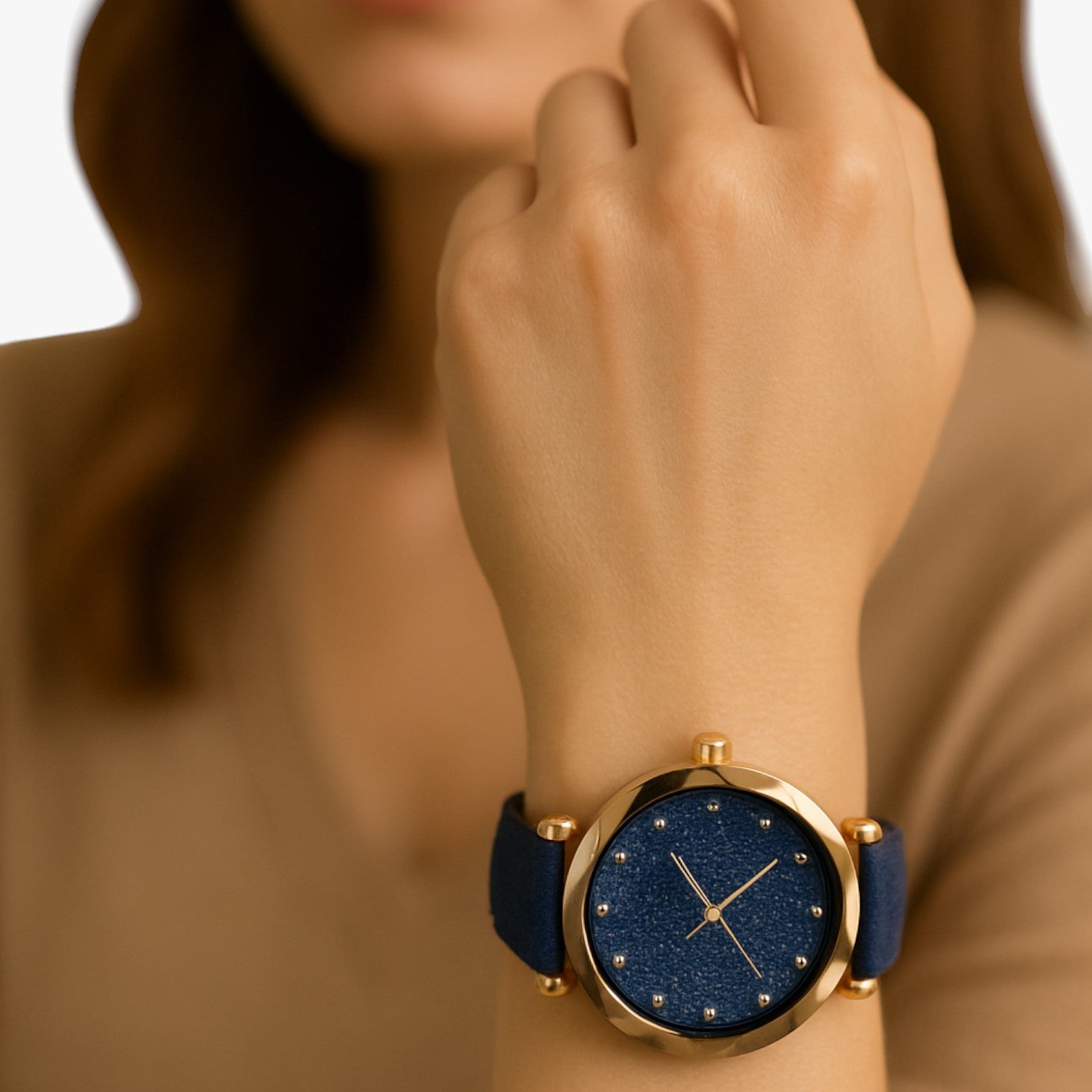Kiana | Starry Sky Rose Sølv Ur - - watches - {{ product_tags }