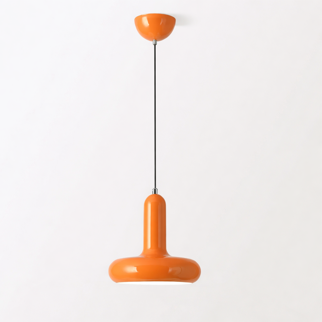 RetroPop Bauhaus Loftslampe - Macaron Stil - Orange - Home Decor - {{ product_tags }