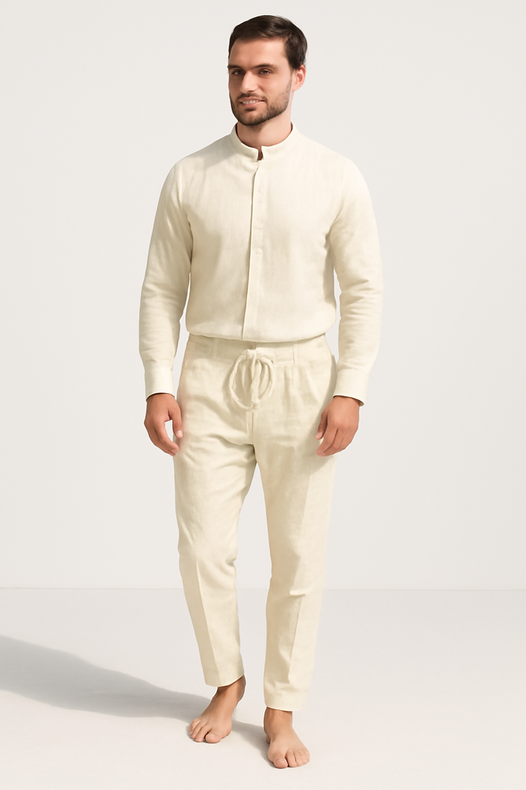 Lunaro | Kompleks sæt med to stykker i linned - Blød tekstur, komfortabel pasform - - women's fashion - {{ product_tags }