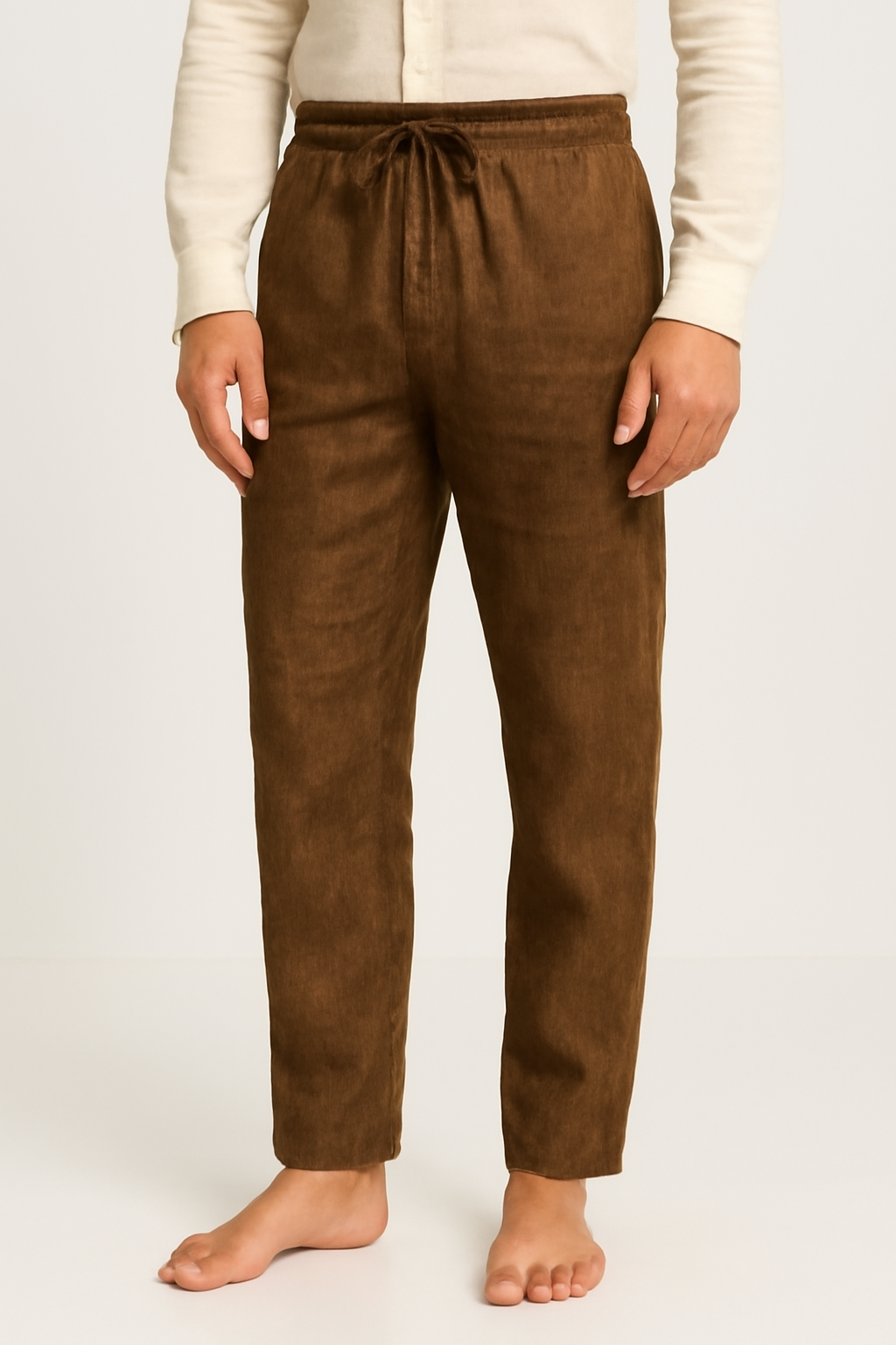 Oscar | Bløde og behagelige linnebukser med elastik i taljen - - women's fashion - {{ product_tags }