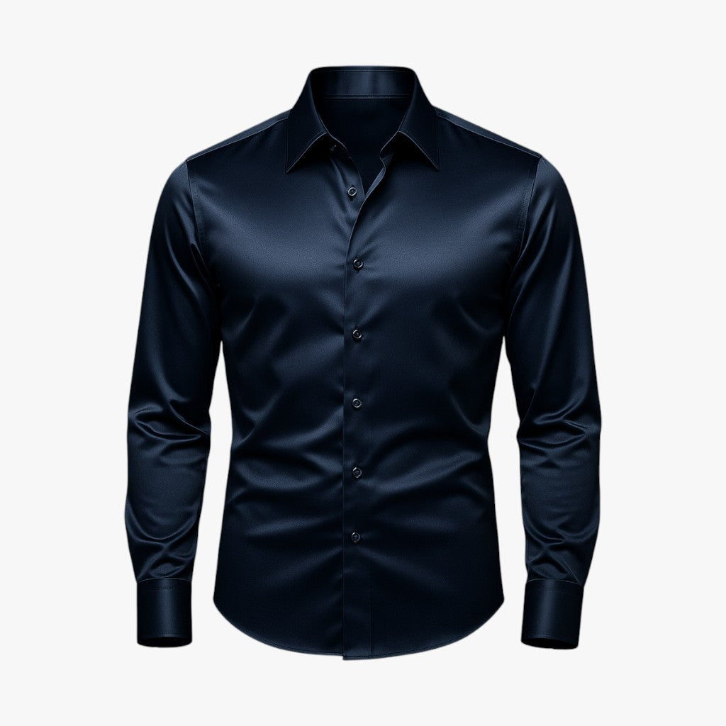 Gaël | Casual Chic Skjorte - Moderne Look, Førsteklasses Følelse - Blå - men's fashion - {{ product_tags }