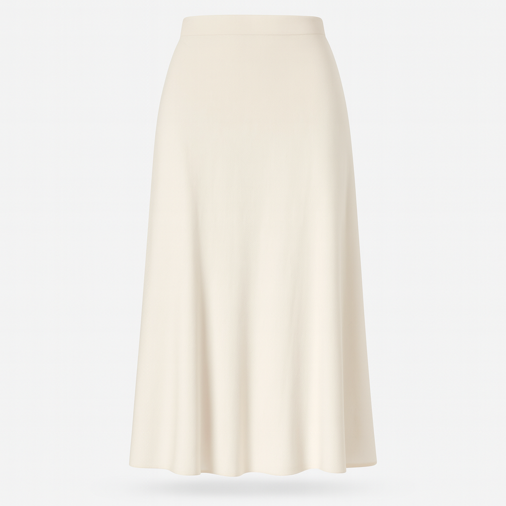 Quinn – Elegant nederdel i satin - Beige - Quinn – Elegant nederdel i satin - €25 - {{ product_tags }
