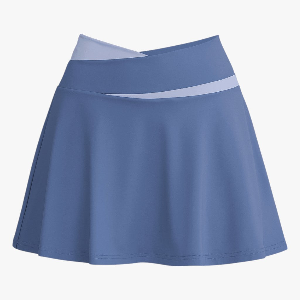 Talia | Sportsskørt med høj talje og indbyggede shorts - Blå - Talia | Sportsskørt med høj talje og indbyggede shorts- €25 - {{ product_tags }