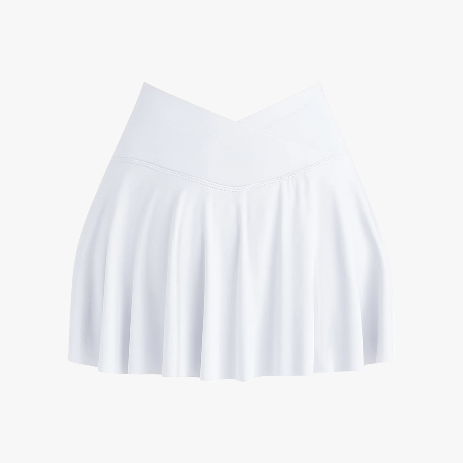 Clara | Strækbar sportnederdel med indbyggede shorts - - Clara | Strækbar sportnederdel med indbyggede shorts - €25 - {{ product_tags }