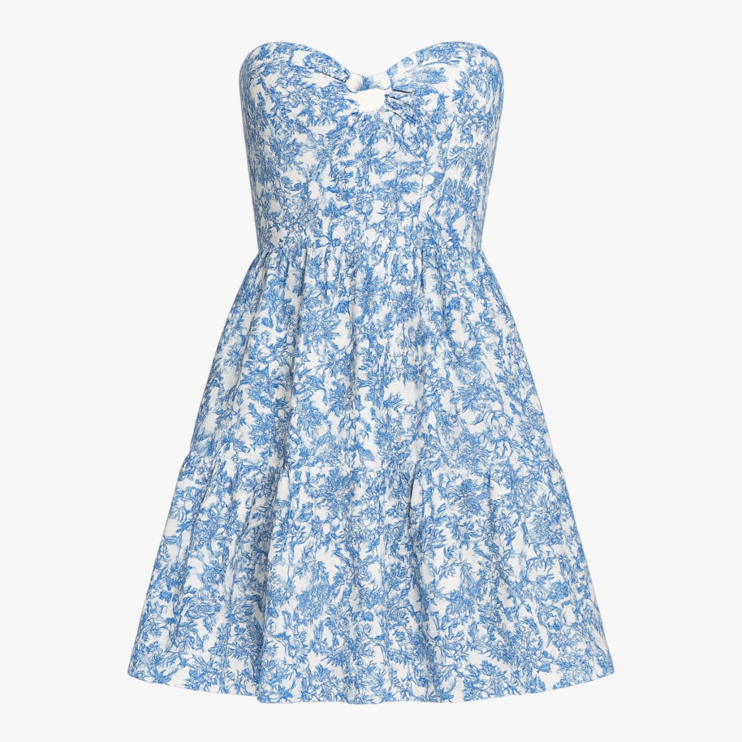 Lina | Blomstret Mini Kjole med Bindebånd - - Lina | Blomstret Mini Kjole med Bindebånd - €25 - {{ product_tags }