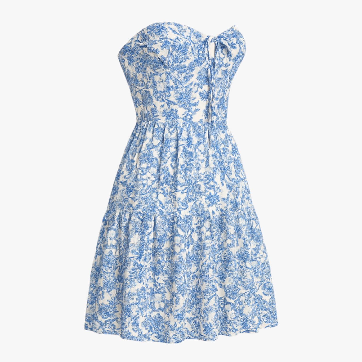 Lina | Blomstret Mini Kjole med Bindebånd - - Lina | Blomstret Mini Kjole med Bindebånd - €25 - {{ product_tags }