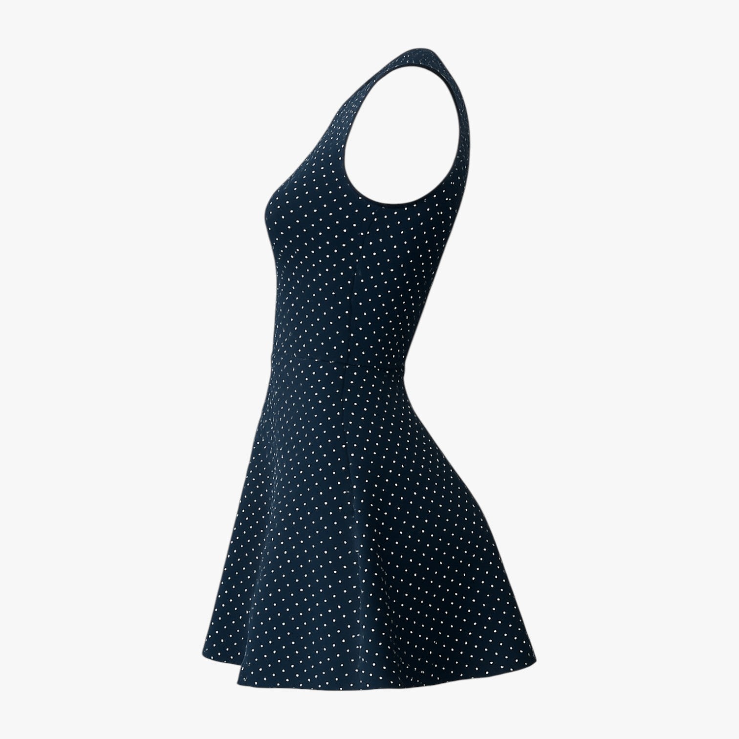 Luna | Prikket ærmeløs minikjole - - Luna | Prikket ærmeløs minikjole - €25 - {{ product_tags }
