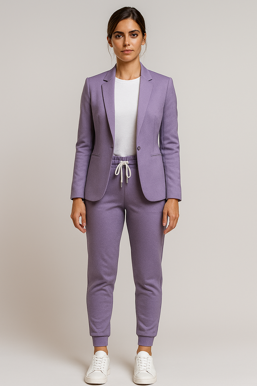Amelie | Damen Blazer-Set med joggingbukser - - Amelie | Damen Blazer-Set med joggingbukser- €25 - {{ product_tags }
