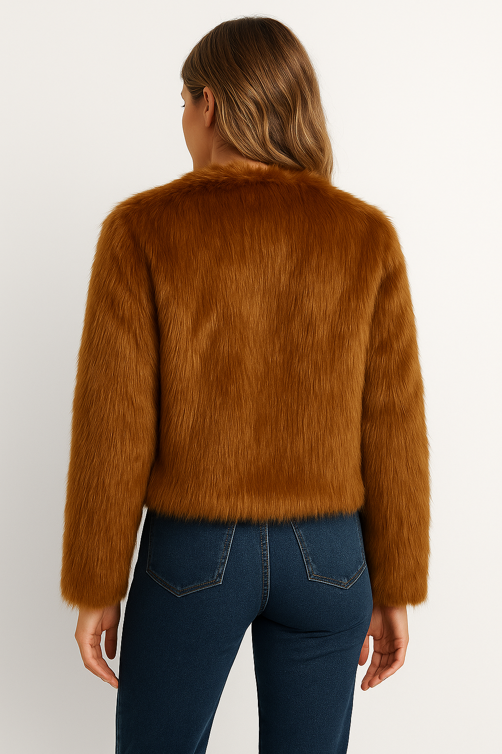 Stella | Jakke af kunstpels: varmen møder urban elegance - - women's fashion - {{ product_tags }