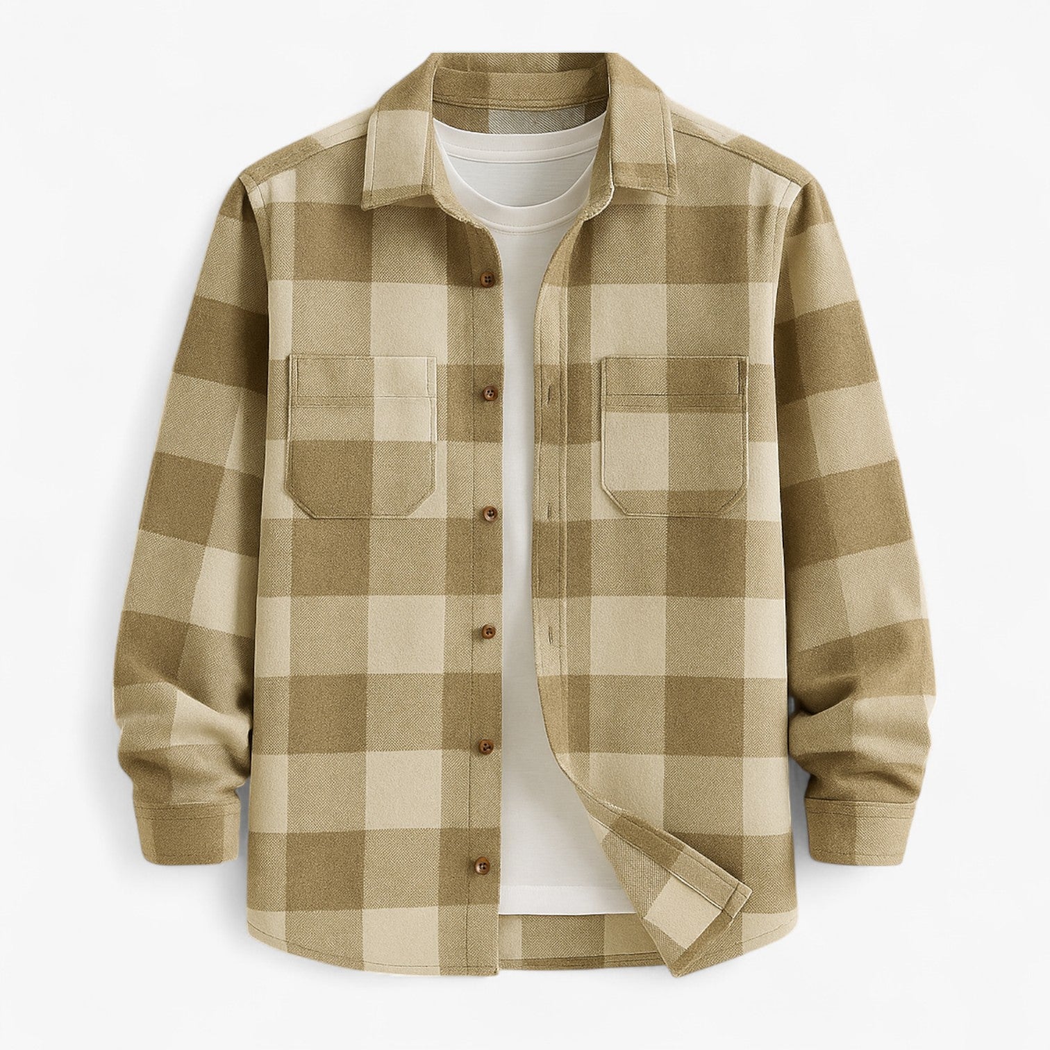 Lukas® | Casual ternet herreskjorte - - men's fashion - {{ product_tags }