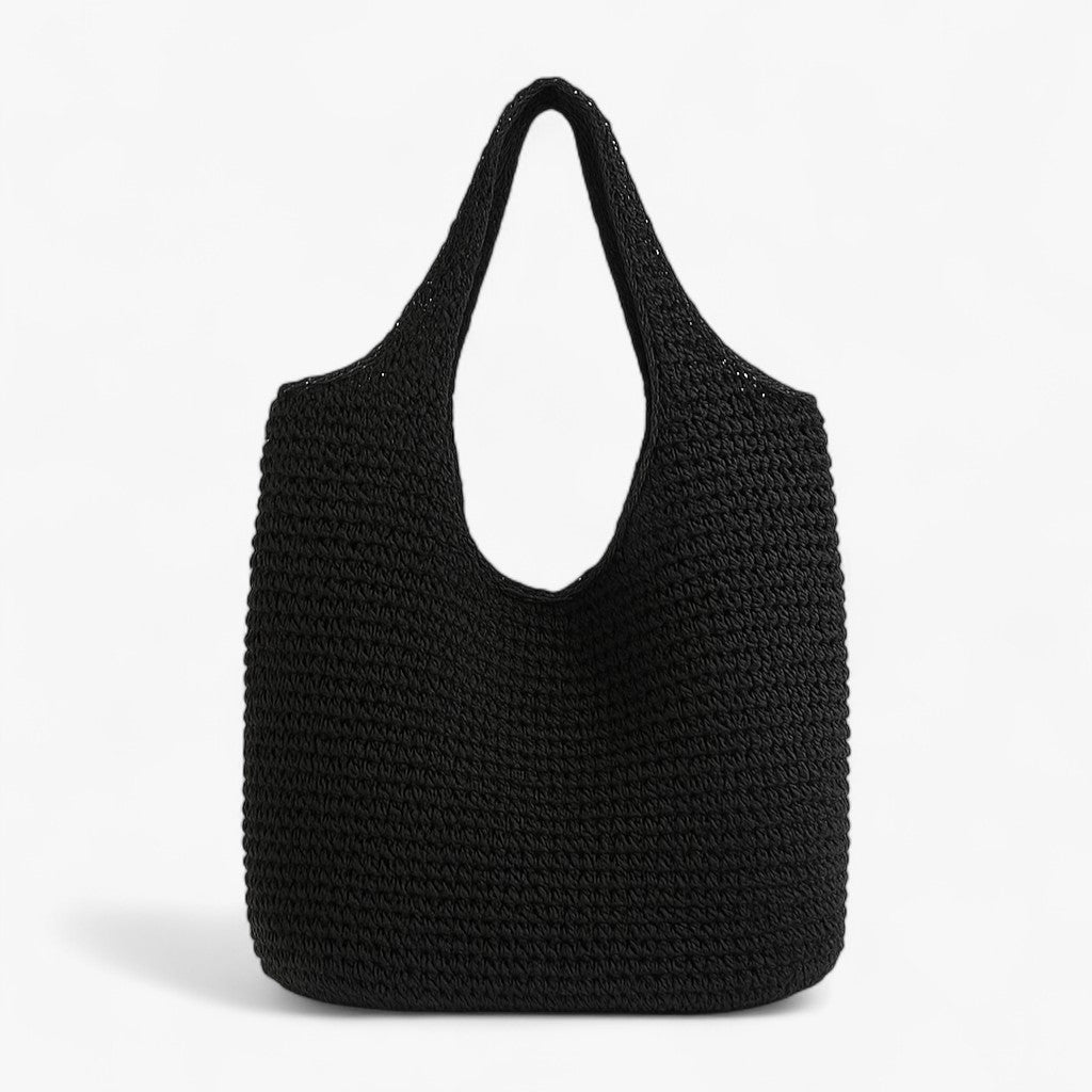 Veala | Natural Splendour Wood Håndtaske til kvinder - Sort - bags - {{ product_tags }