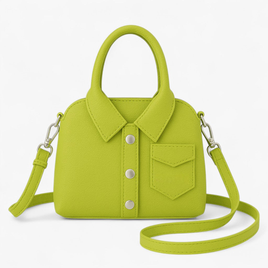 Eleanor | Kompakt PU Crossbody – Stilfuldt design, daglig komfort - Grøn - bags - {{ product_tags }