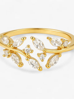 18K krystalring | Concept Odense