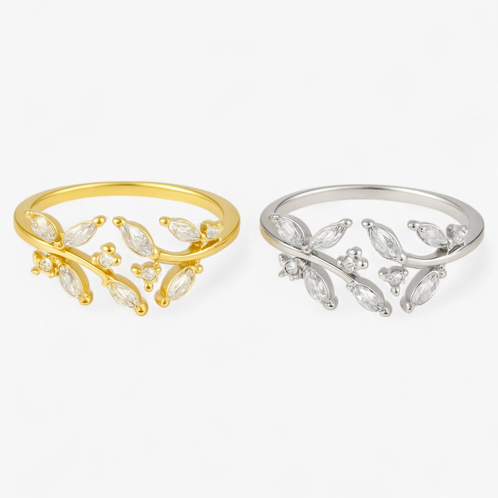 18K krystalring - - other - {{ product_tags }