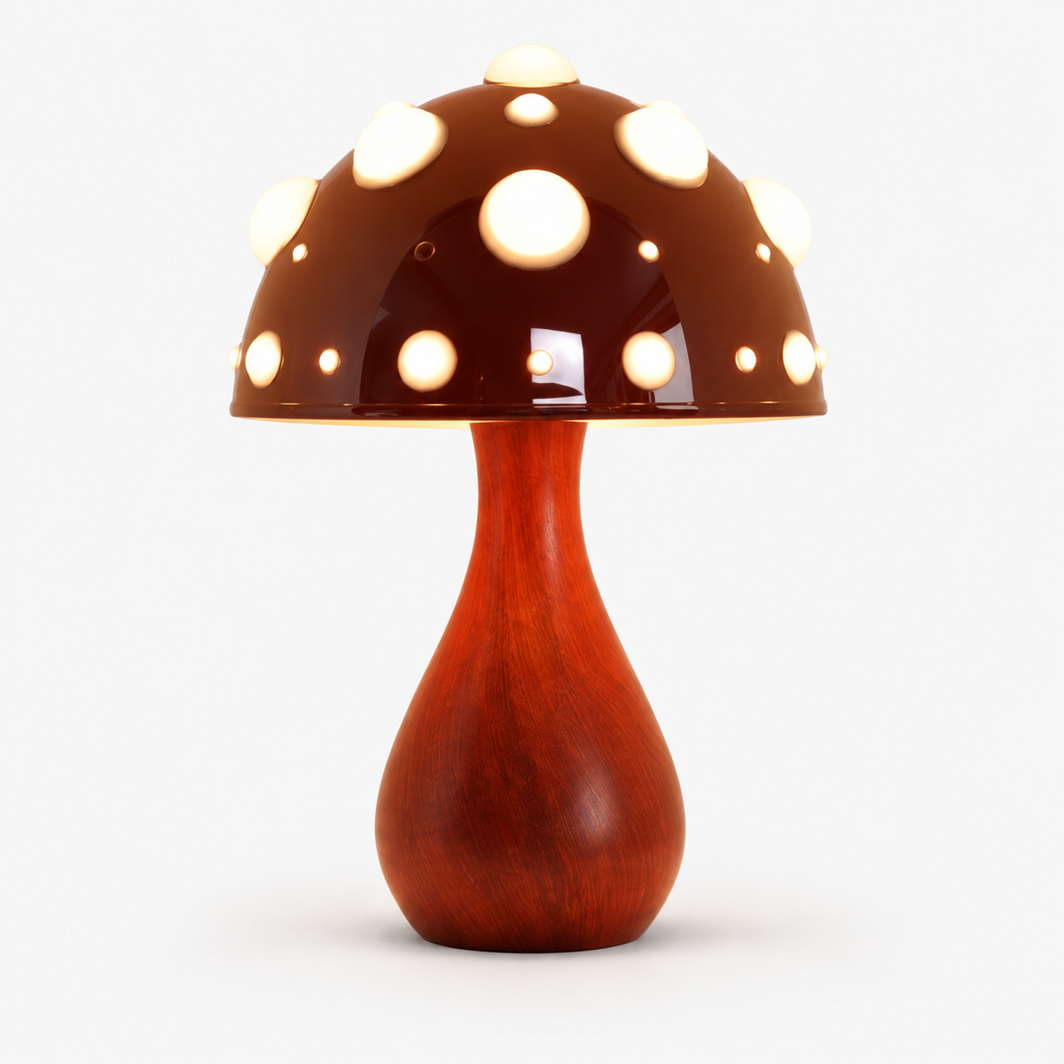 Svamp Bordlampe - Moderne Metal Dæmpbart Design