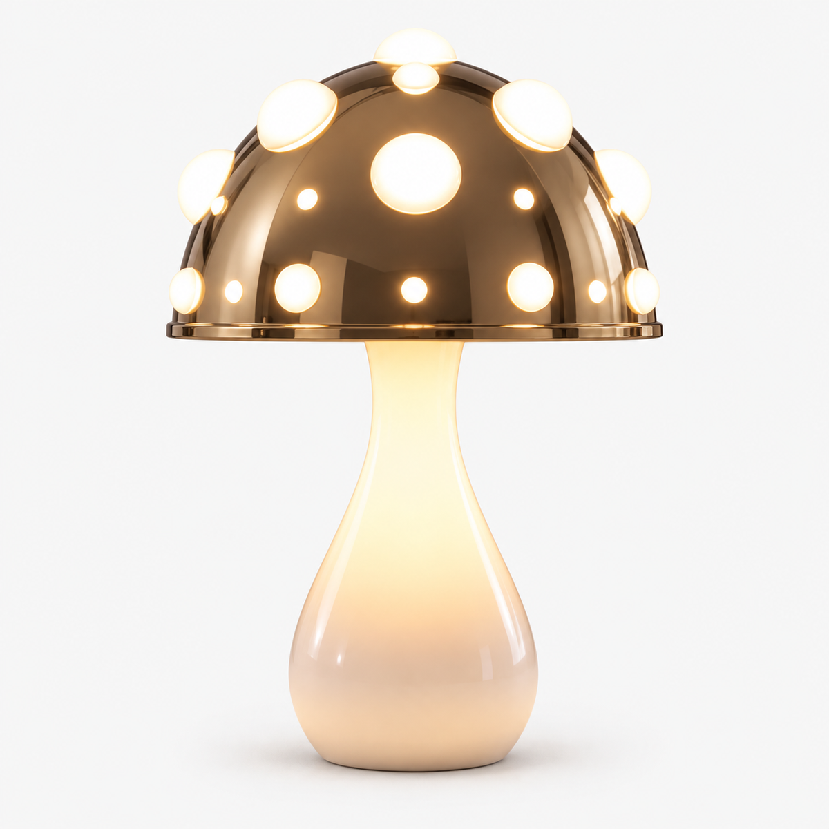 Svamp Bordlampe - Moderne Metal Dæmpbart Design