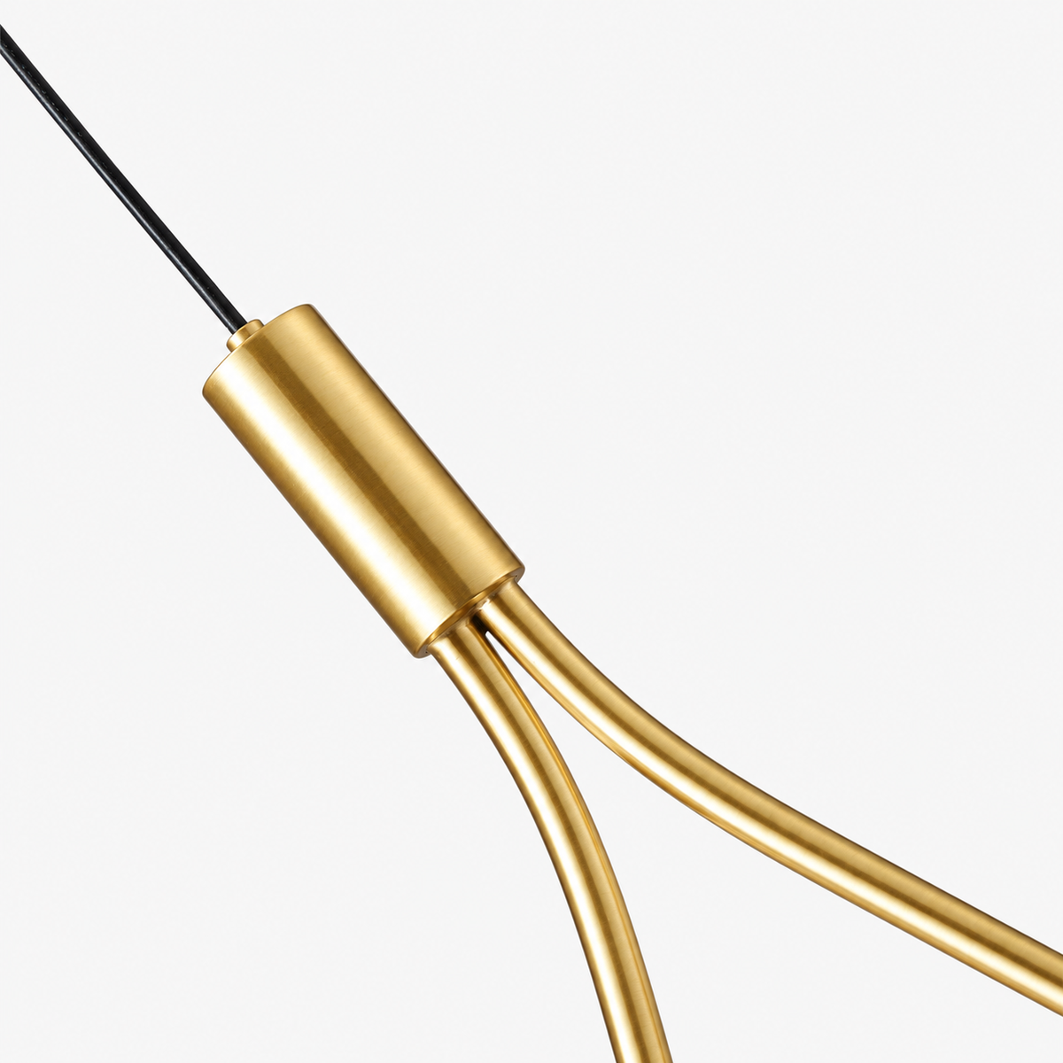 Pendellampe - Moderne Nordisk Justerbar Guld eller Sort Lampe