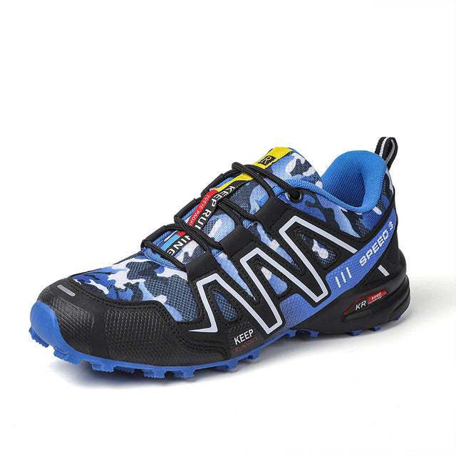 Kurt - Komfortabel vandresko til mænd - Blå - shoes - {{ product_tags }