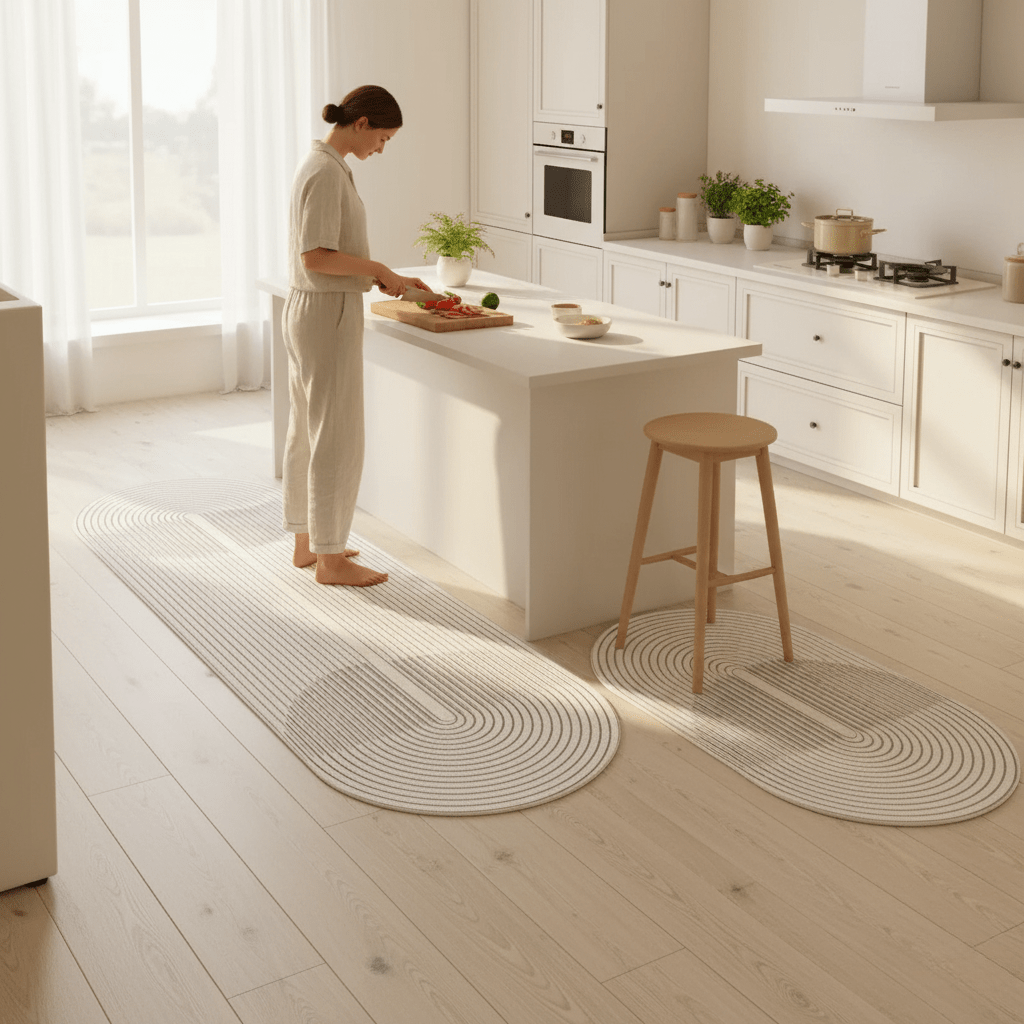 Køkkenmåtte - Ergonomisk Støtte, Skridsikker, Slidstærk - - Kitchen Mats - {{ product_tags }