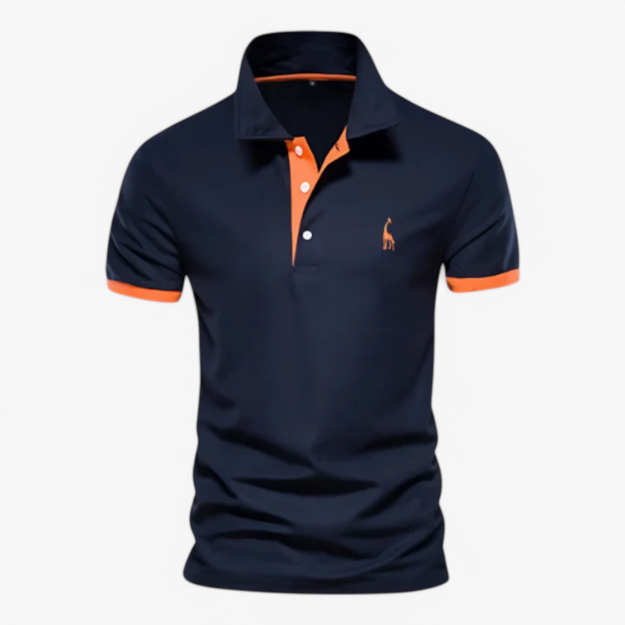 Tim | Herre Polo med Korte Ærmer - Mørkeblå - Tim | Herre Polo med Korte Ærmer - €25 - {{ product_tags }