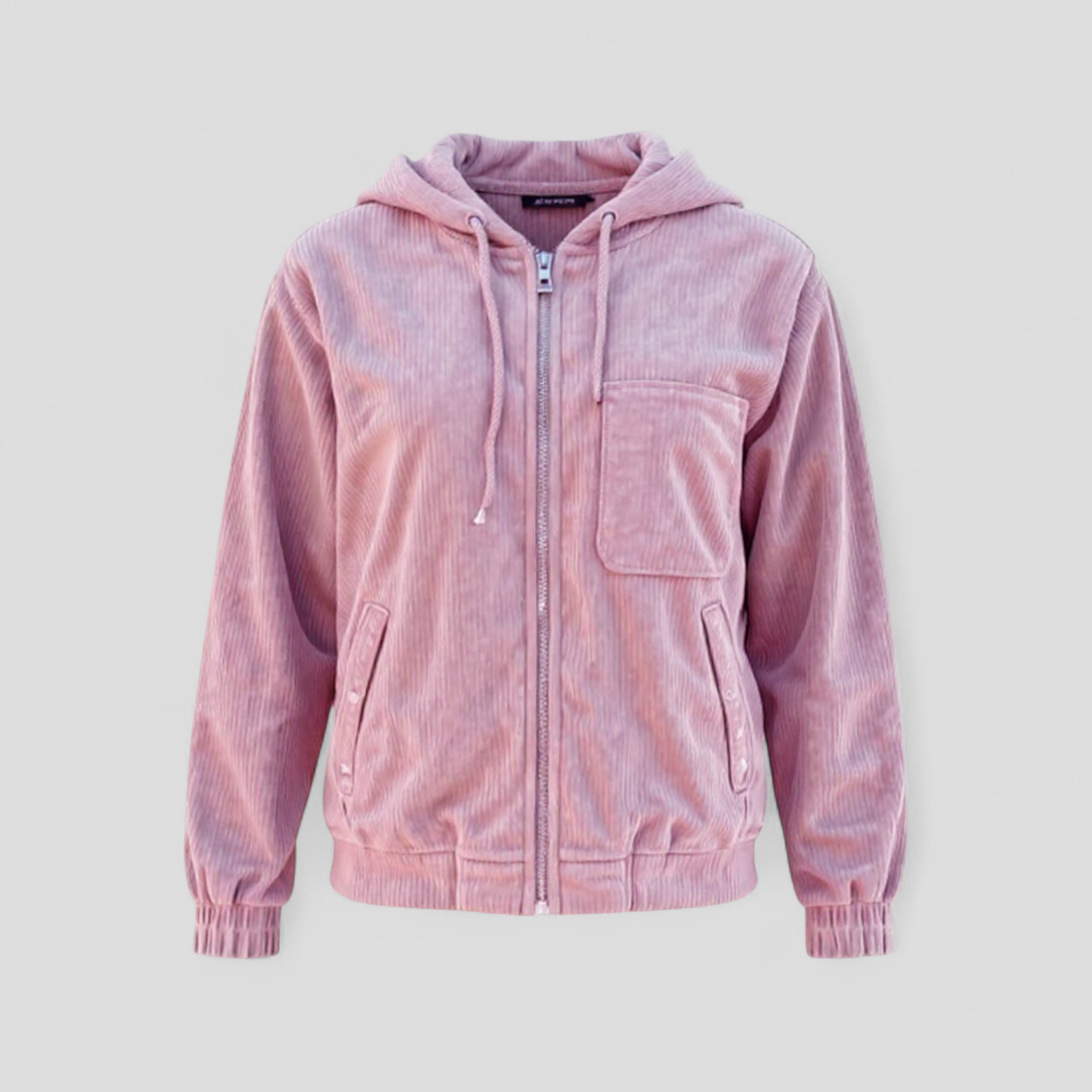 Vallea | Dame Vinterjakke med Hætte - Rosa - Kvinders Jakker - {{ product_tags }