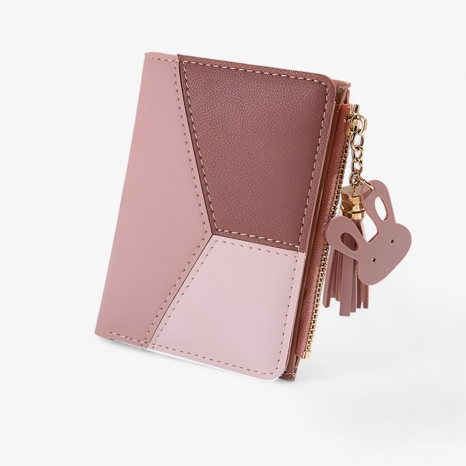 Sofia | Sammenfoldelig damepung med kortholder - Rosa - bags - {{ product_tags }