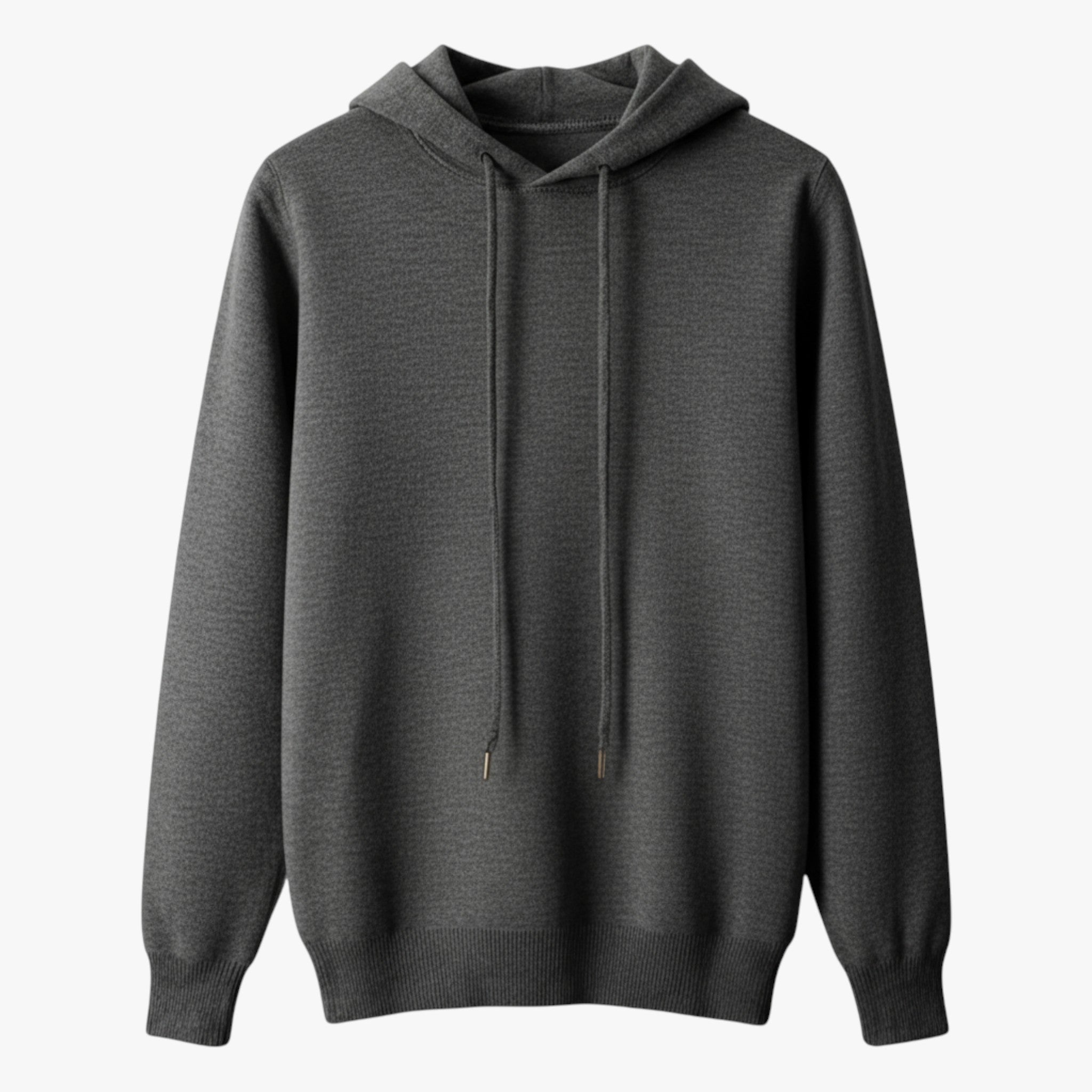 Ace | Merinould Hættetrøje - Blødhed og åndbarhed hele året - Mørkegrå - coats - {{ product_tags }