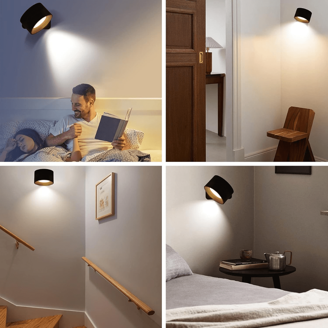 Flexilight™ | 360° trådløs genopladelig væglampe - - house & garden - {{ product_tags }
