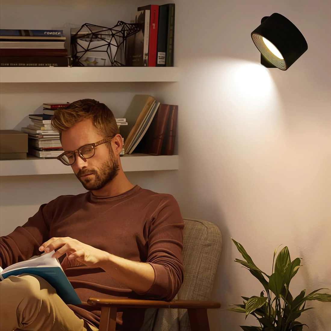 Flexilight™ | 360° trådløs genopladelig væglampe - - house & garden - {{ product_tags }