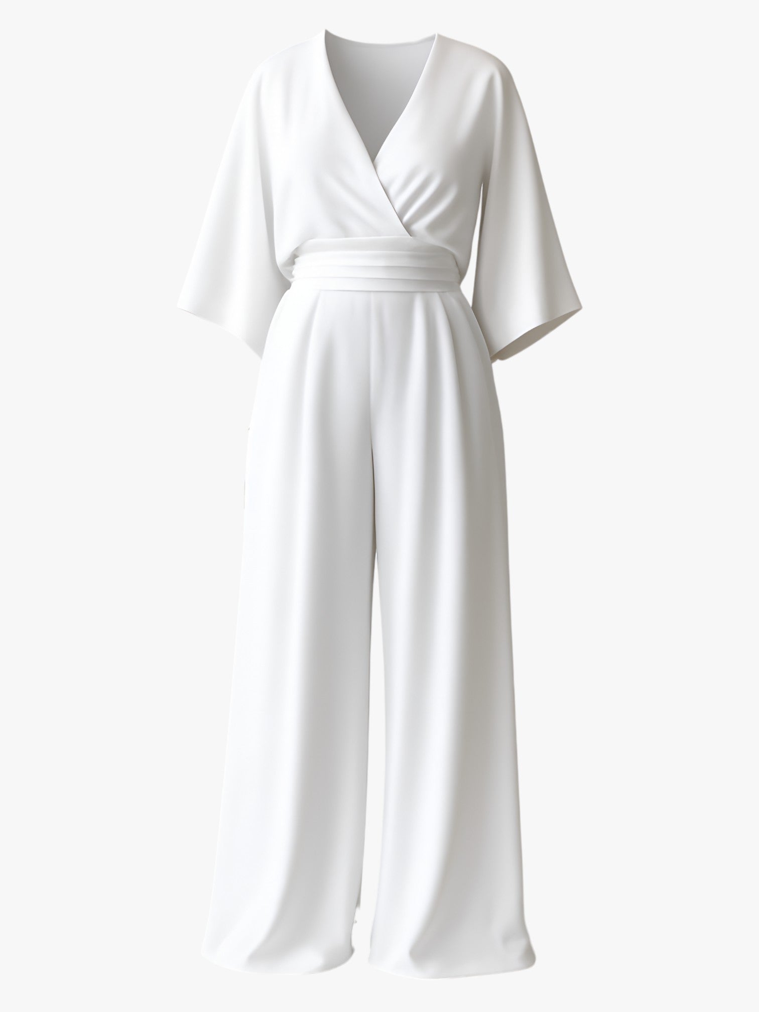 Dorothy | Elegant jumpsuit til kvinder - Hvid - Kvinders jumpsuits - {{ product_tags }