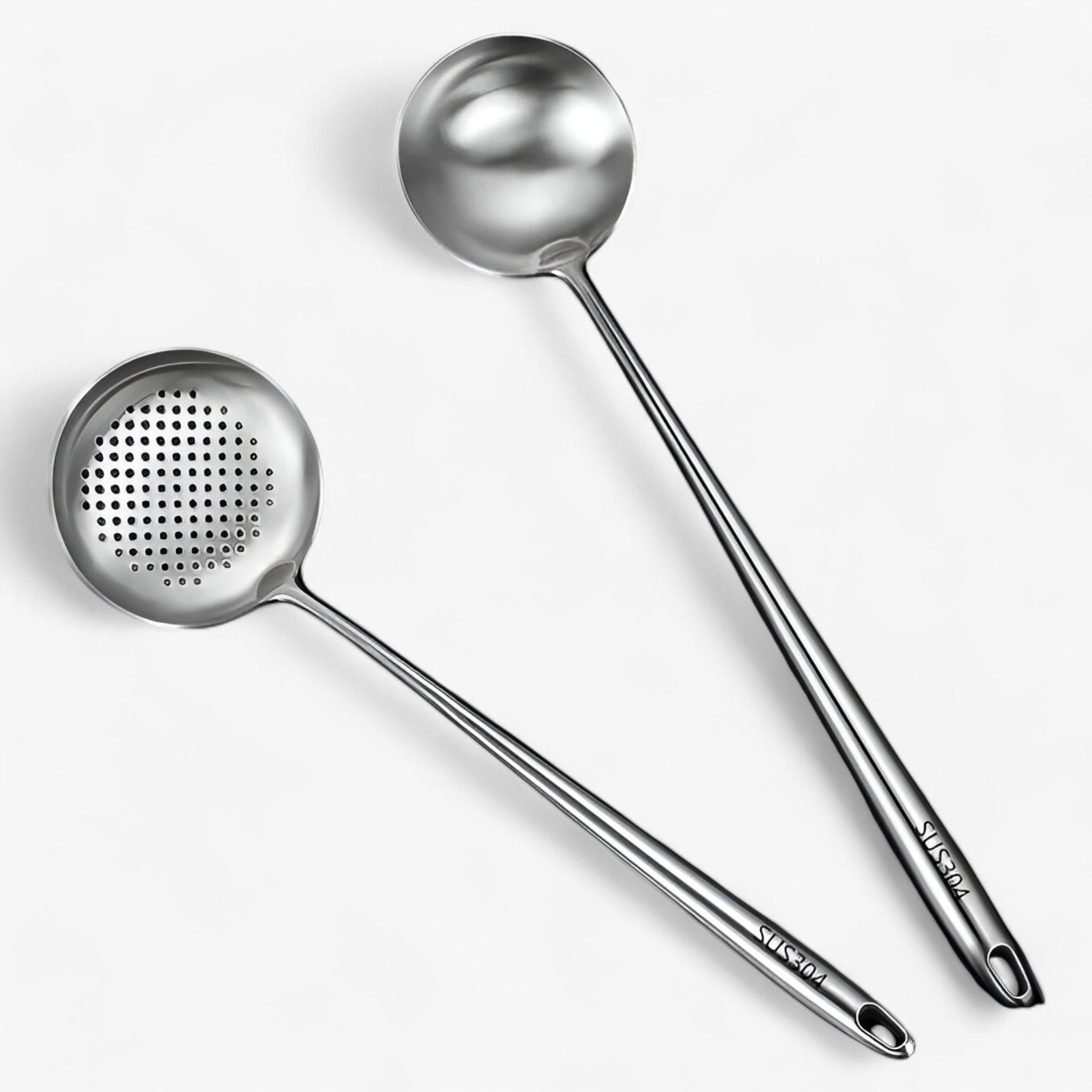Rustfrit køkkenudstyr | Pålideligt, alsidigt kogegrej - Suppe ske + Skomager ske - house & garden - {{ product_tags }