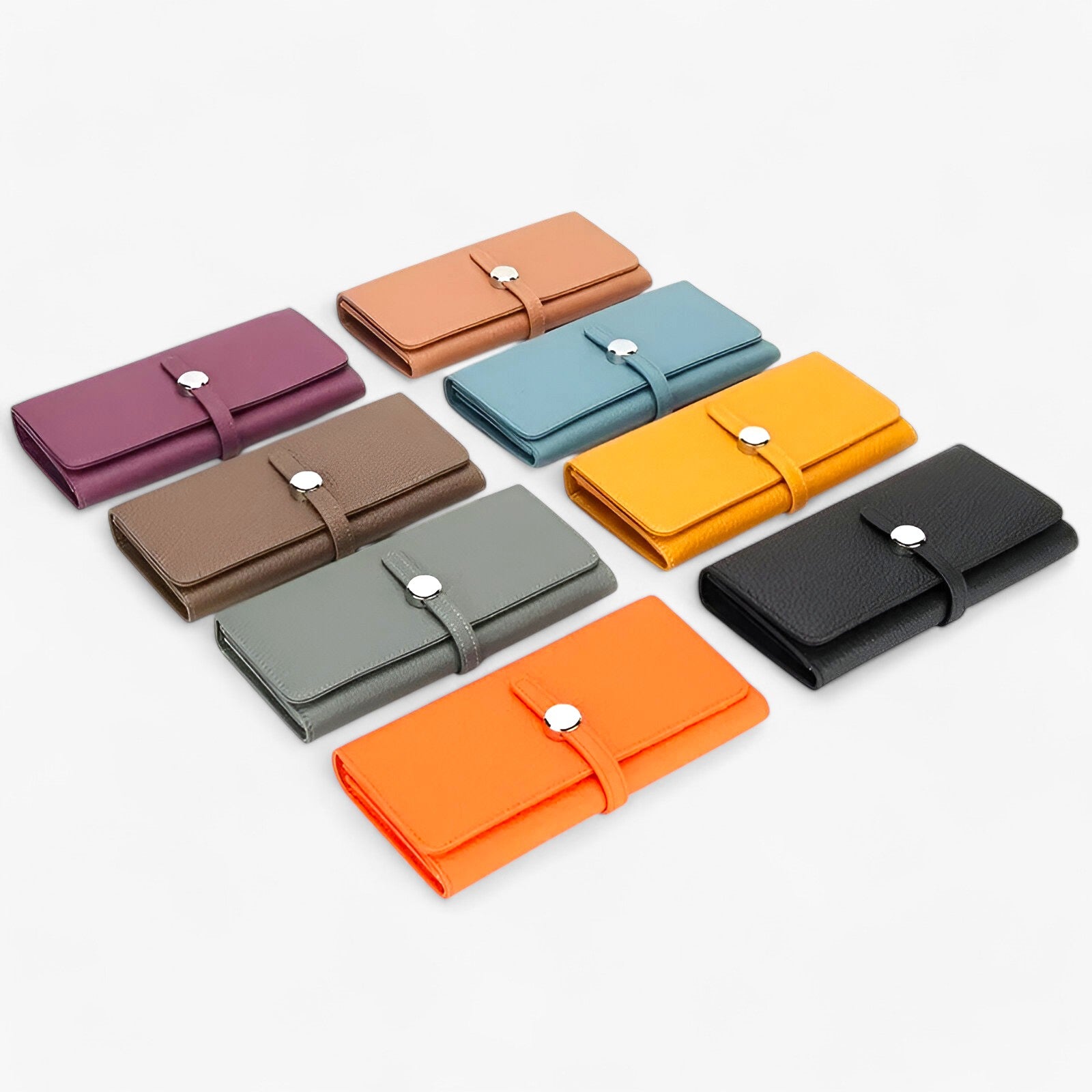 Genie | Elegant læderpung med stor kapacitet til kvinder med slankt design - - bags - {{ product_tags }