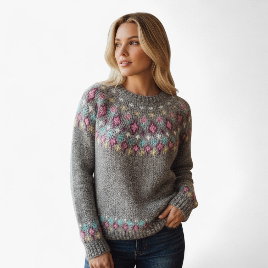 Ellen | Striktrøje til Damer – Varm og Alsidig - - Sweaters - {{ product_tags }