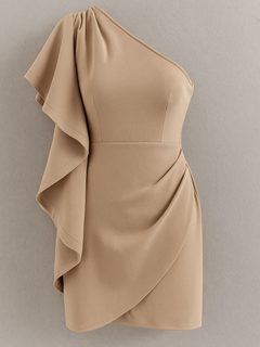 Molly | Damer Asymmetrisk Mini Kjole