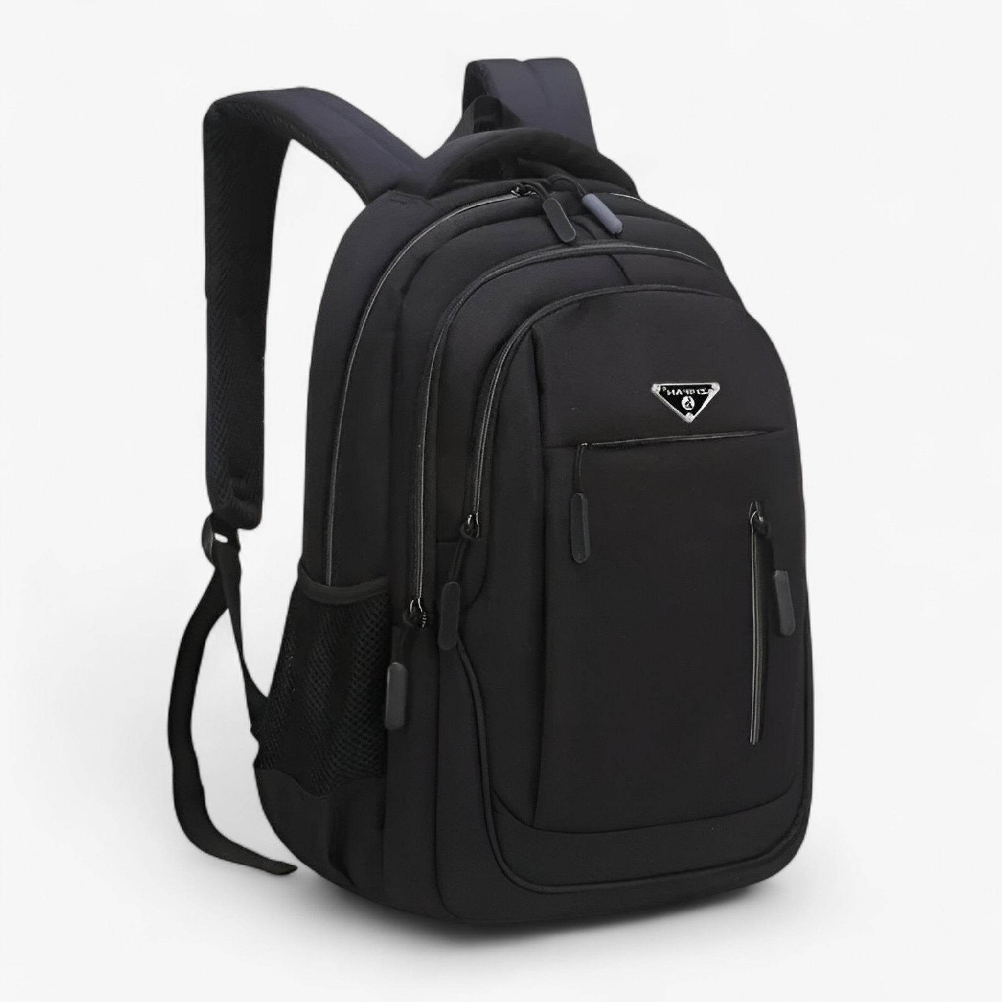 Finn | Rummelig laptoprygsæk til studerende - Sort - Backpacks - {{ product_tags }