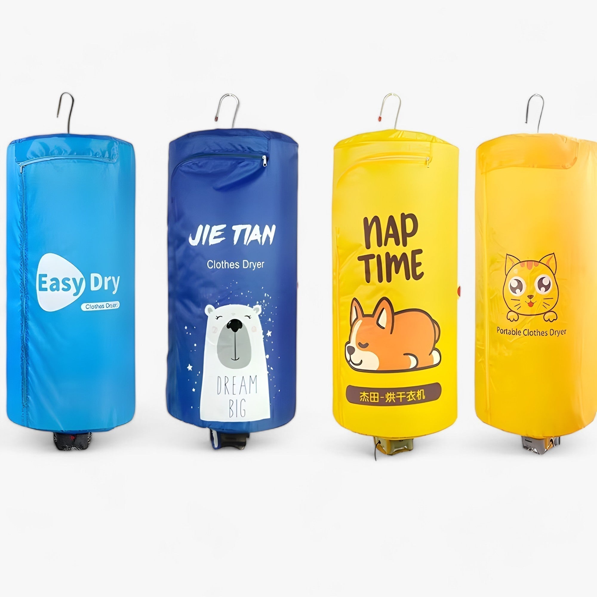 Elio | Sammenklappelig Tøjstativ - Hurtig og Praktisk Tørring til Hjemmet og på Rejse - - house & garden - {{ product_tags }