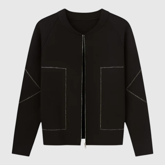 Clara | Let og Elegant Jakke - Sort - Kvinders jakker - {{ product_tags }