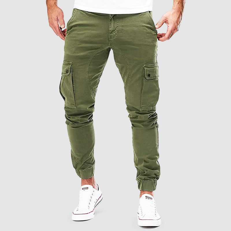Wesley™ | Slim Cargo Pants til mænd - Trendy og praktisk - Grøn - men's fashion - {{ product_tags }