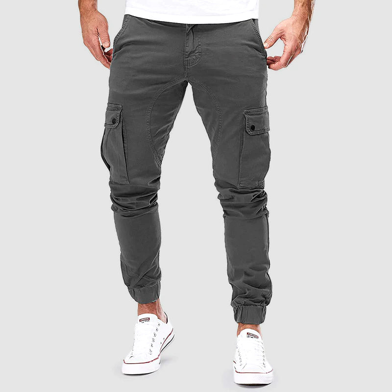 Wesley™ | Slim Cargo Pants til mænd - Trendy og praktisk - Grå - men's fashion - {{ product_tags }