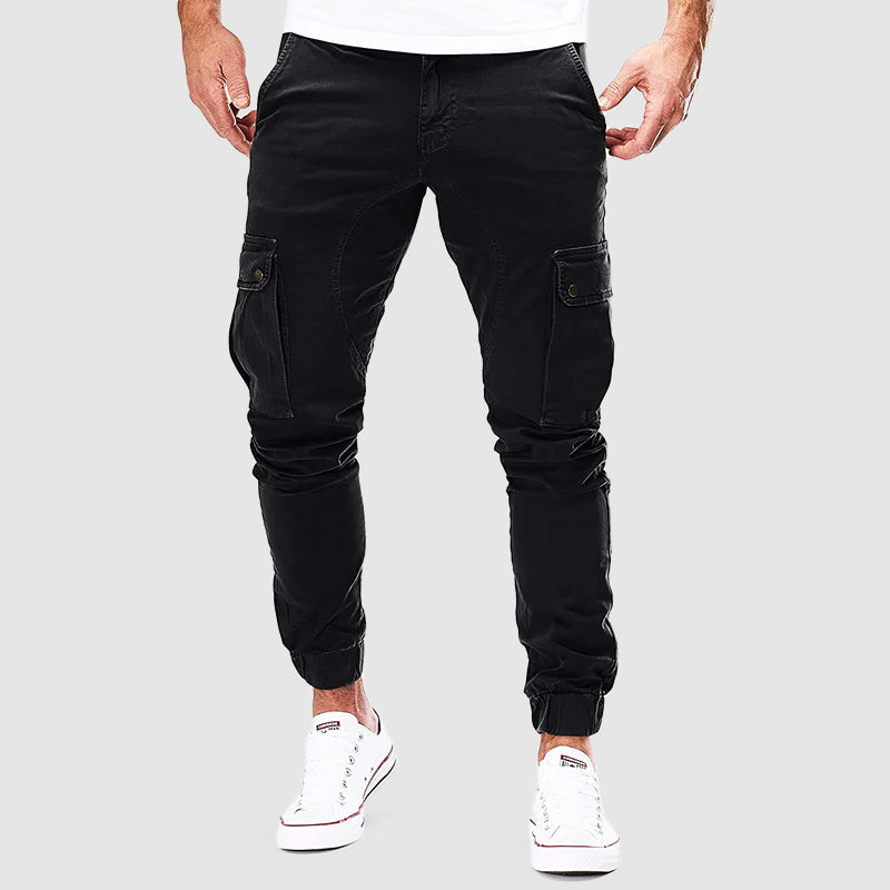 Wesley™ | Slim Cargo Pants til mænd - Trendy og praktisk - Sort - men's fashion - {{ product_tags }