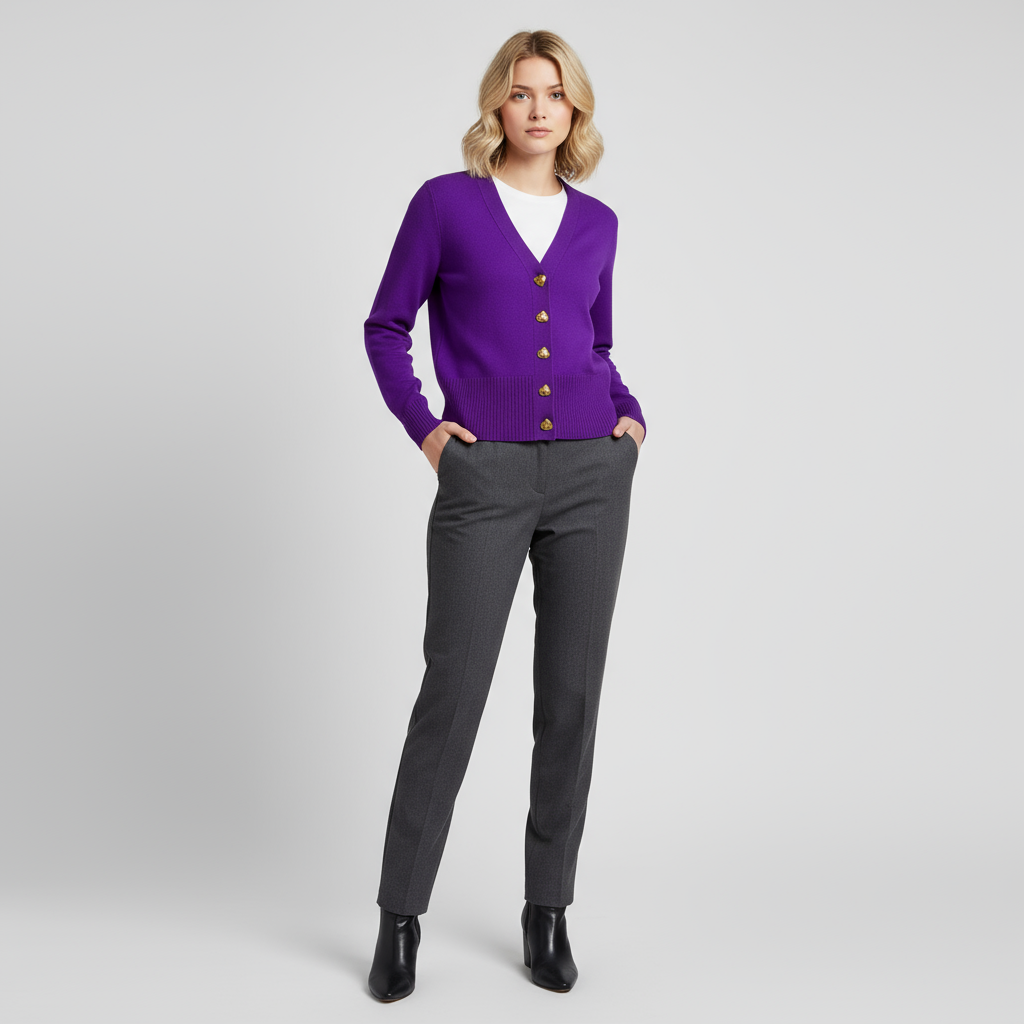 Doretta | Kvinders Komfortable Uld Sweater - - Sweatre - {{ product_tags }